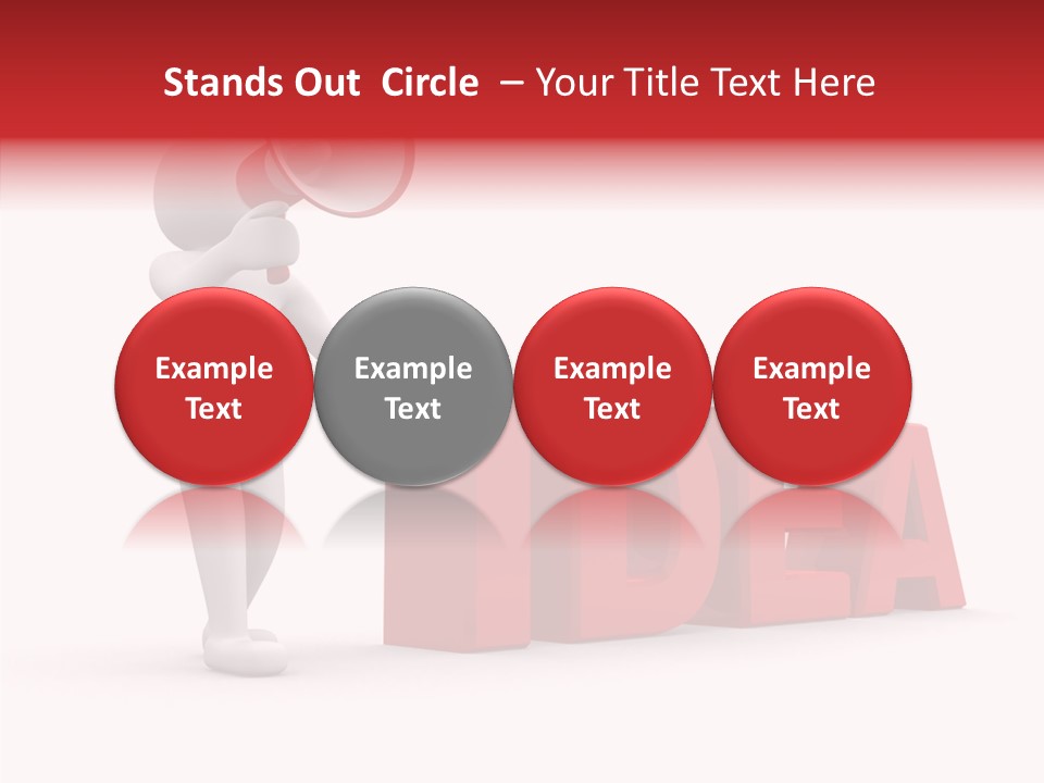 Internet Message Link PowerPoint Template
