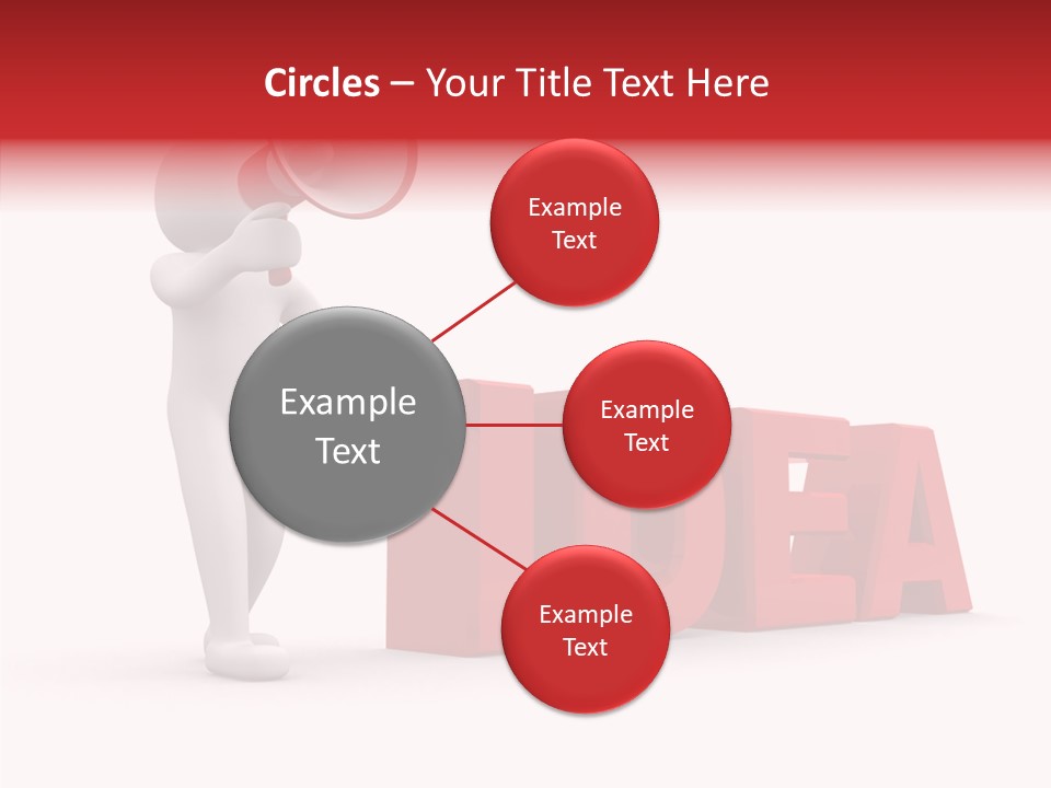 Internet Message Link PowerPoint Template