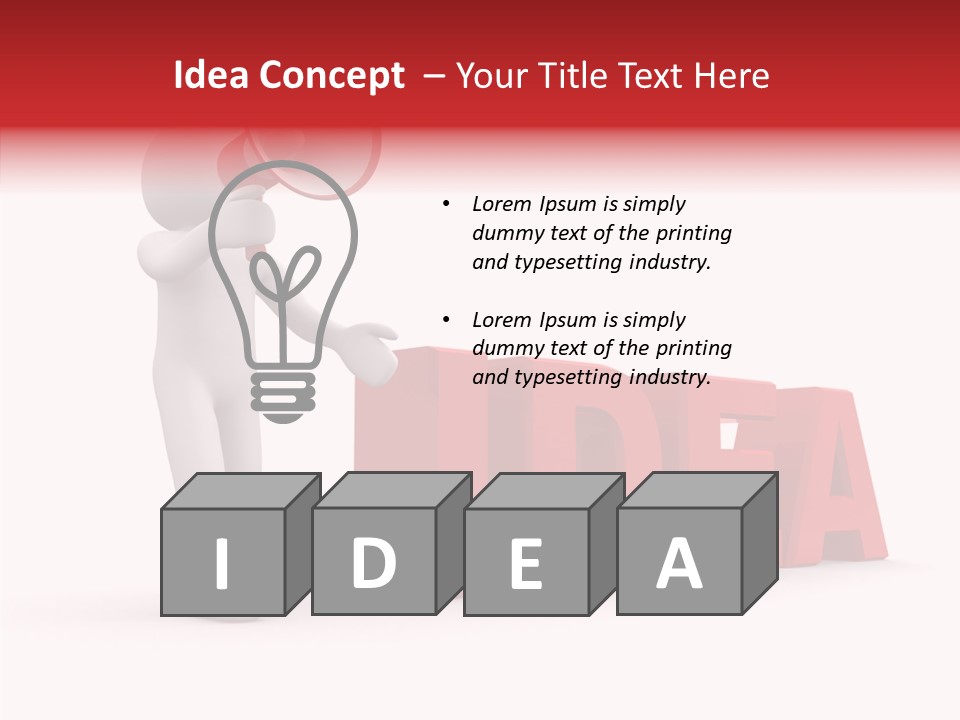 Internet Message Link PowerPoint Template
