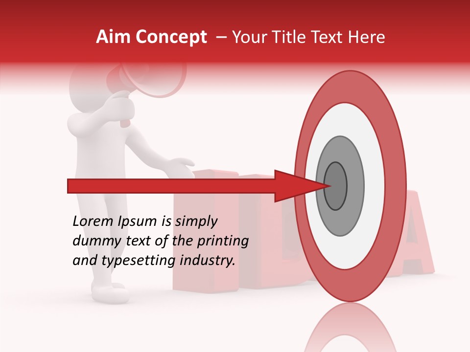 Internet Message Link PowerPoint Template