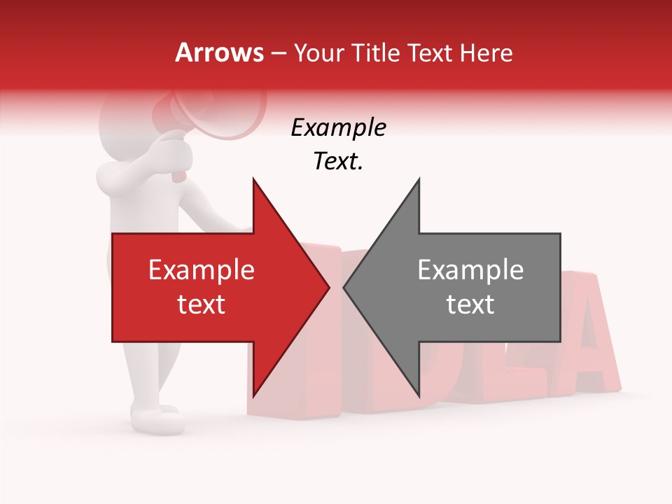 Internet Message Link PowerPoint Template