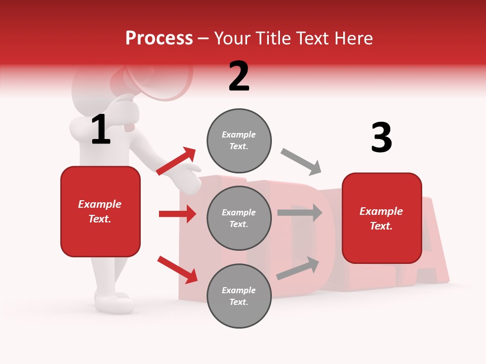 Internet Message Link PowerPoint Template