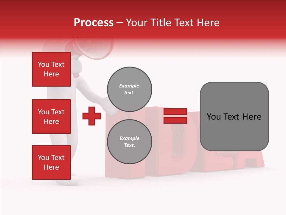 Internet Message Link PowerPoint Template