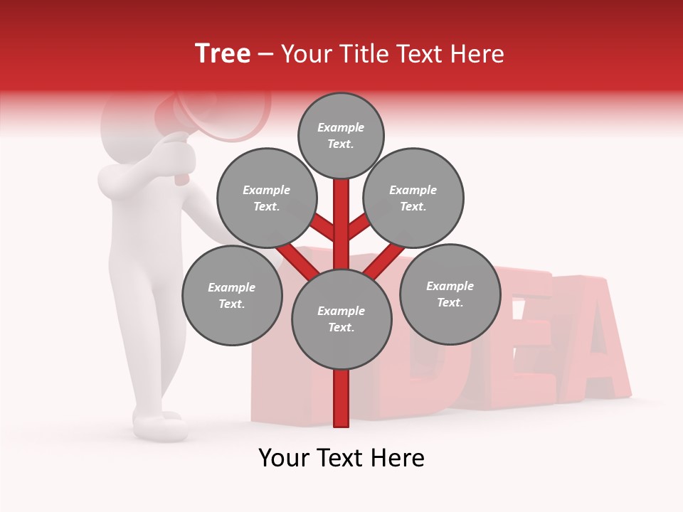 Internet Message Link PowerPoint Template