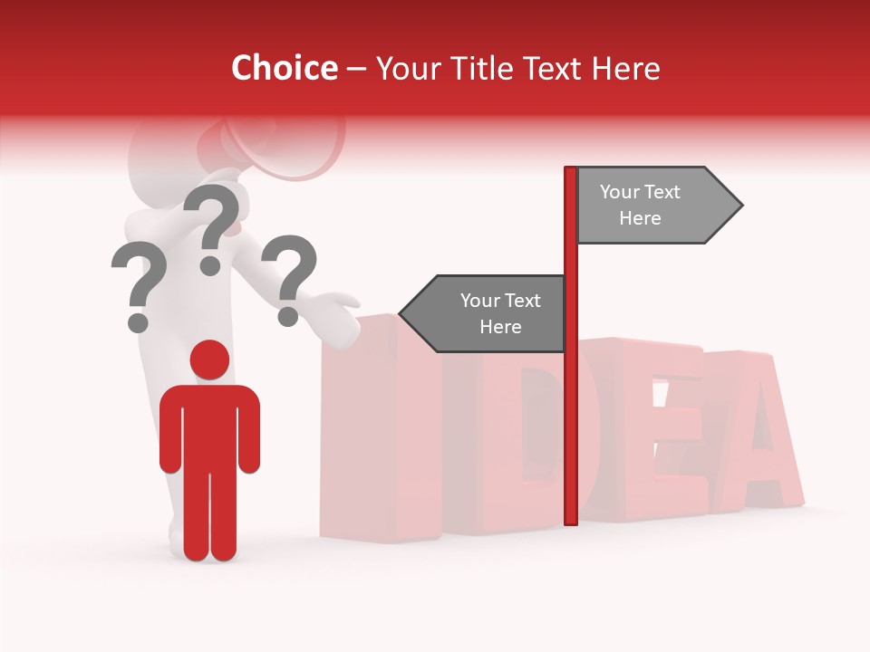 Internet Message Link PowerPoint Template