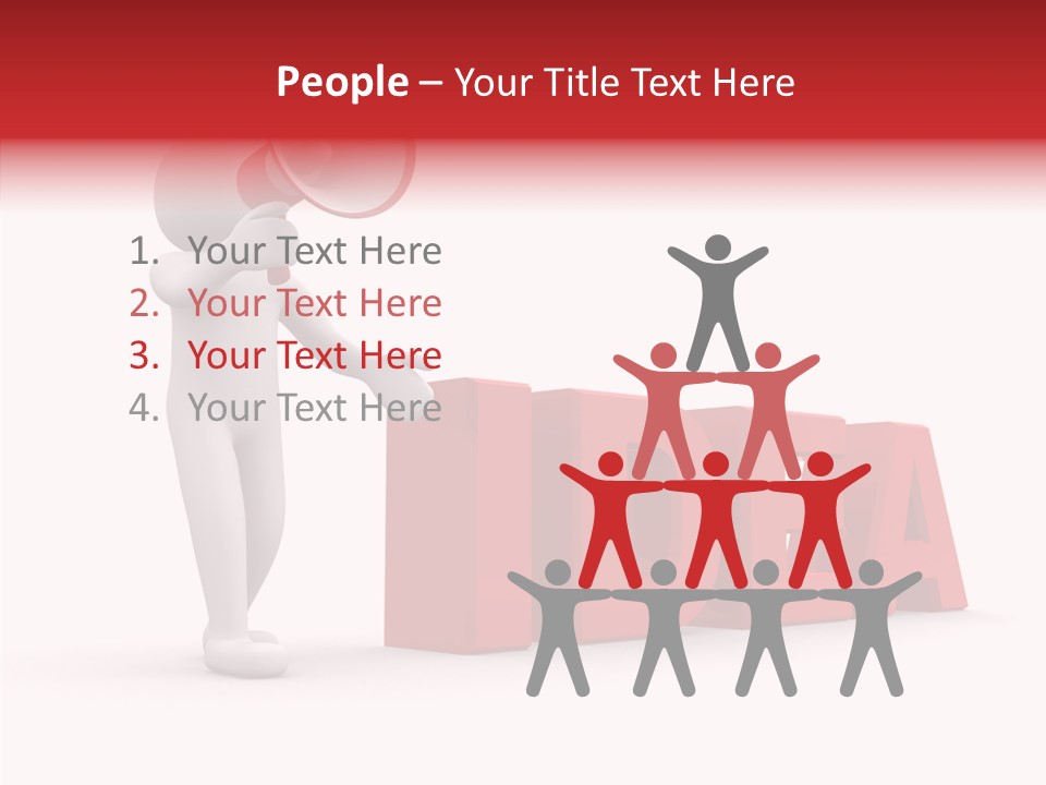Internet Message Link PowerPoint Template