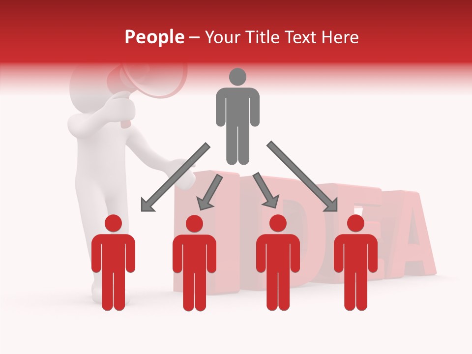 Internet Message Link PowerPoint Template