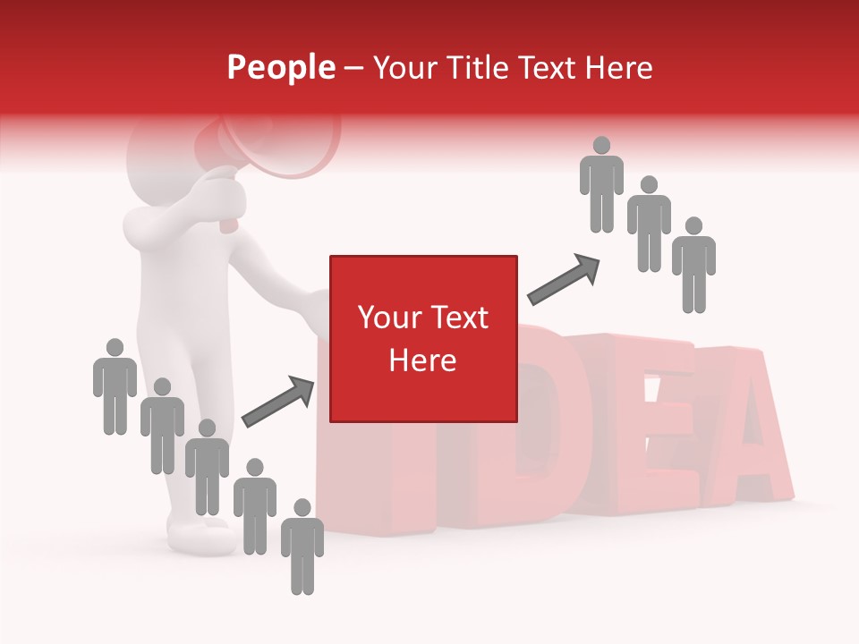 Internet Message Link PowerPoint Template