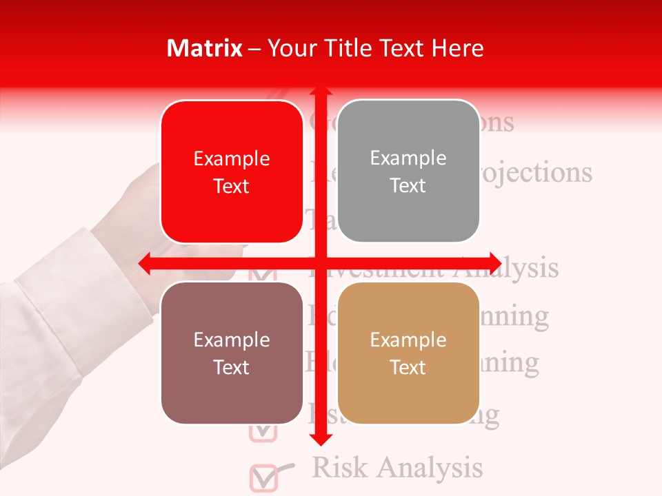 Education Care List PowerPoint Template