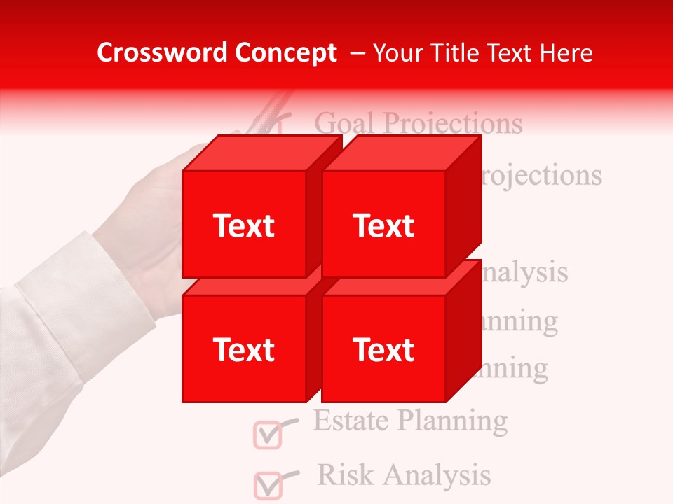 Education Care List PowerPoint Template