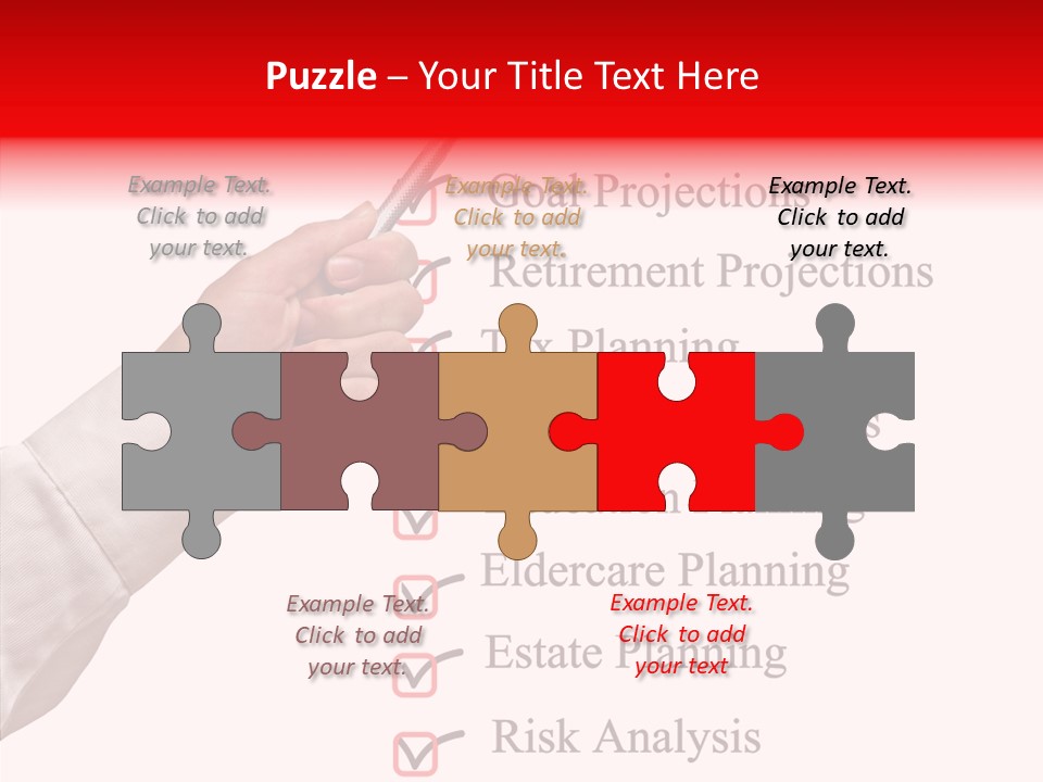 Education Care List PowerPoint Template