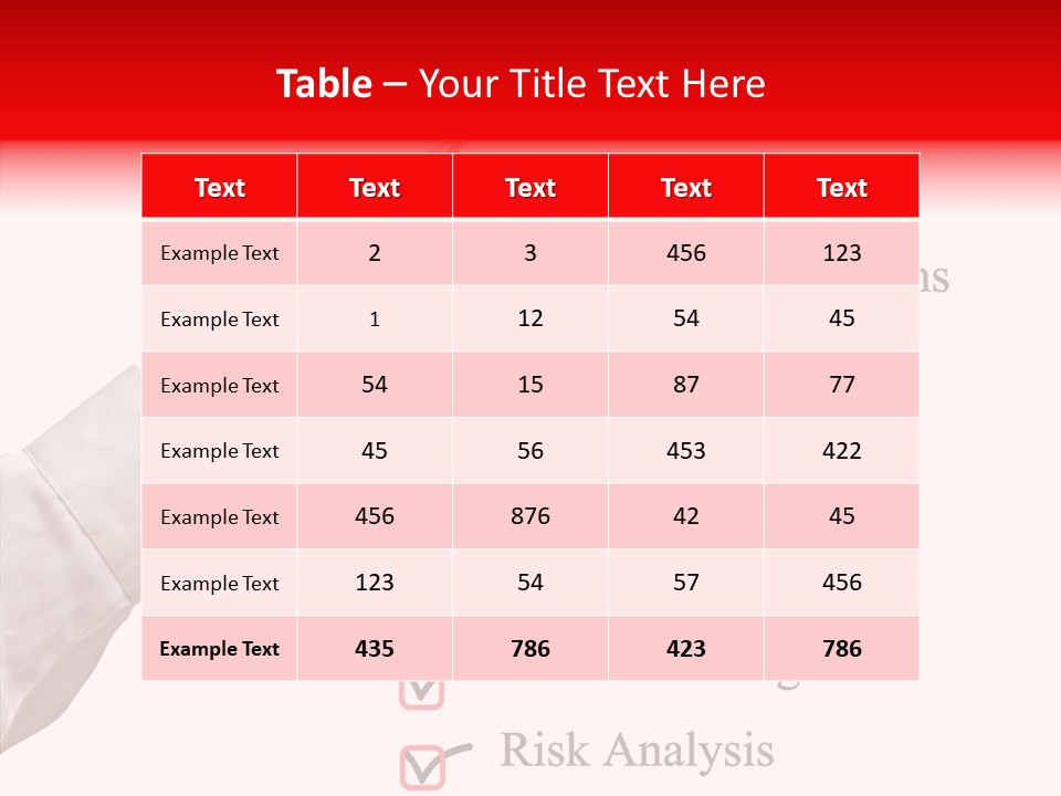 Education Care List PowerPoint Template