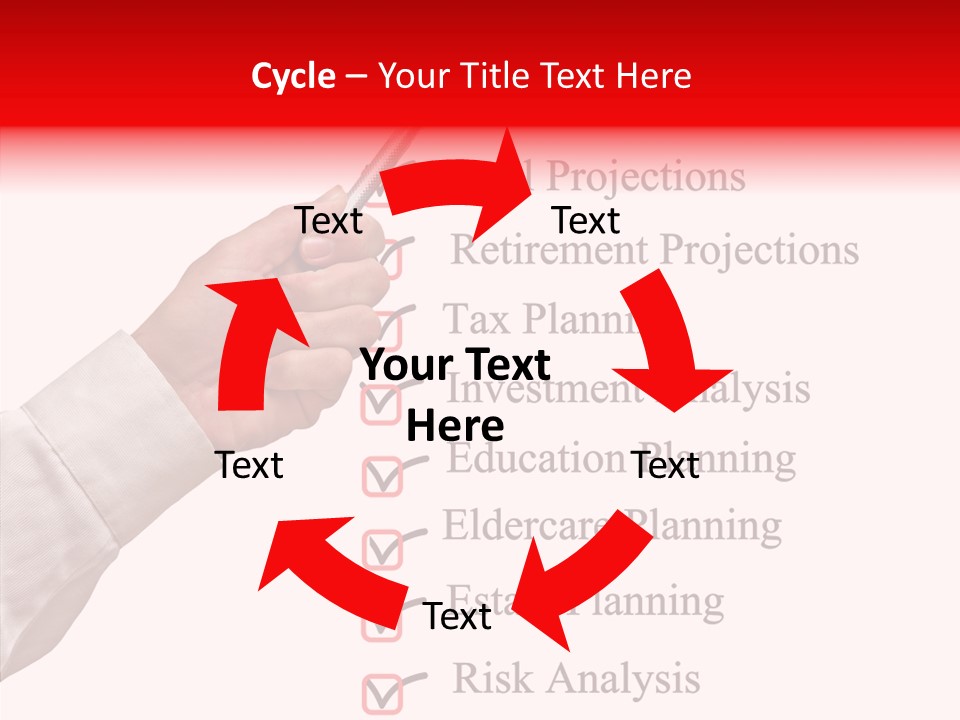 Education Care List PowerPoint Template
