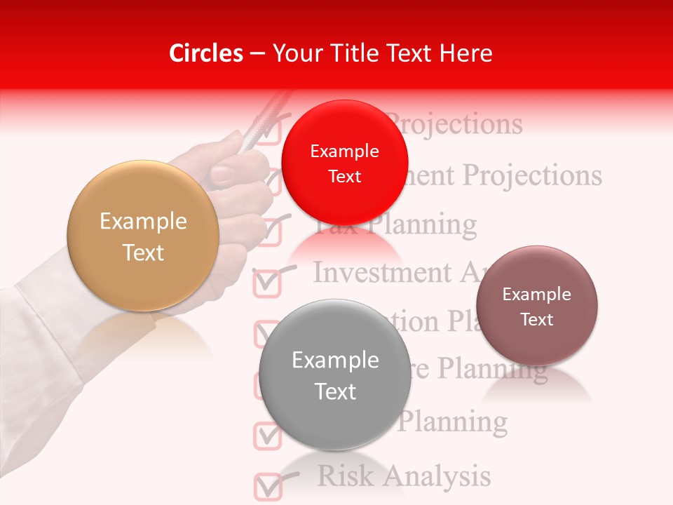 Education Care List PowerPoint Template