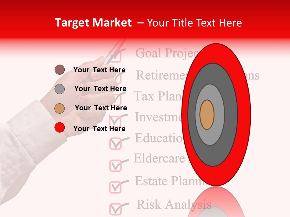 Education Care List PowerPoint Template