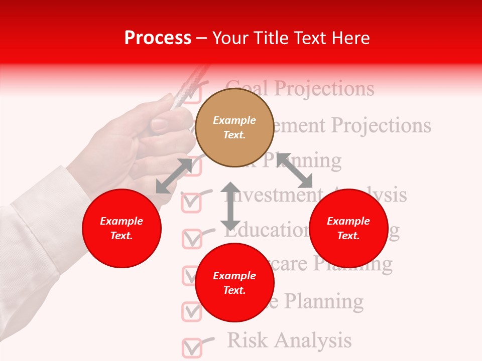 Education Care List PowerPoint Template