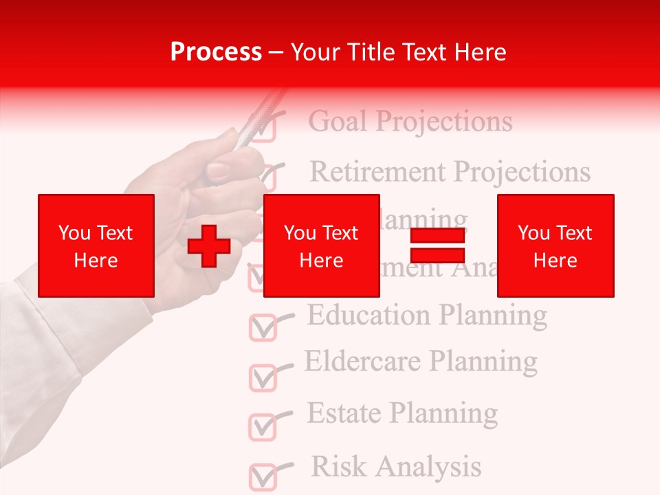 Education Care List PowerPoint Template