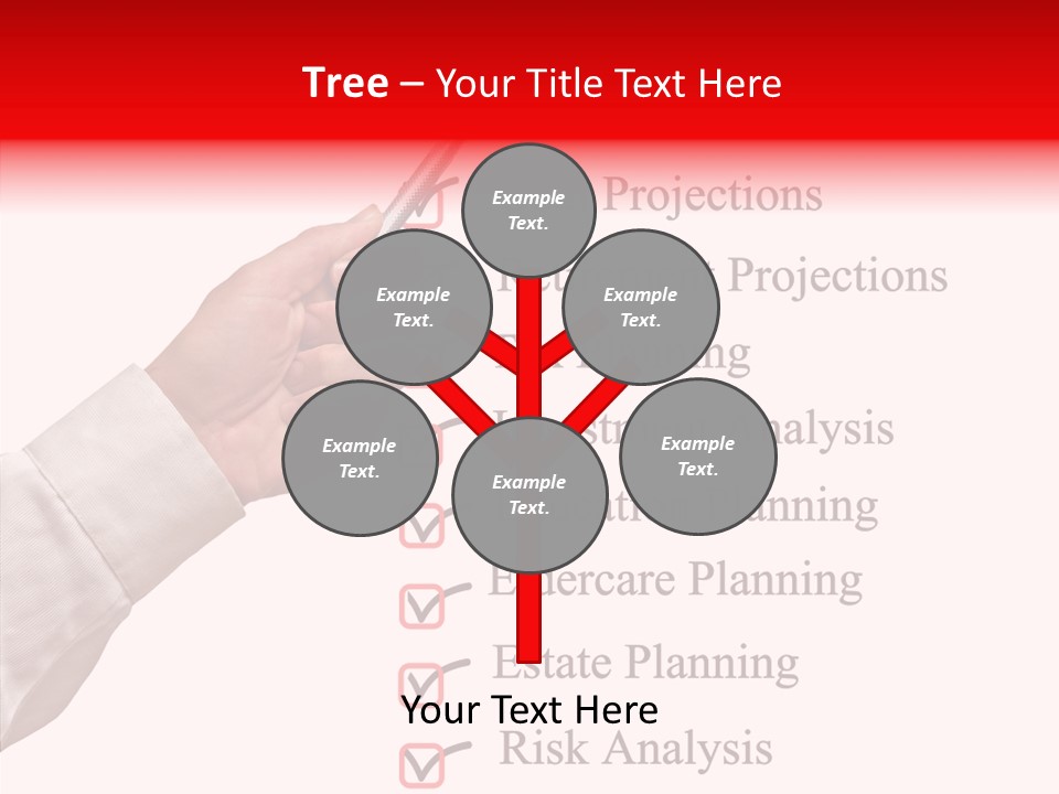 Education Care List PowerPoint Template