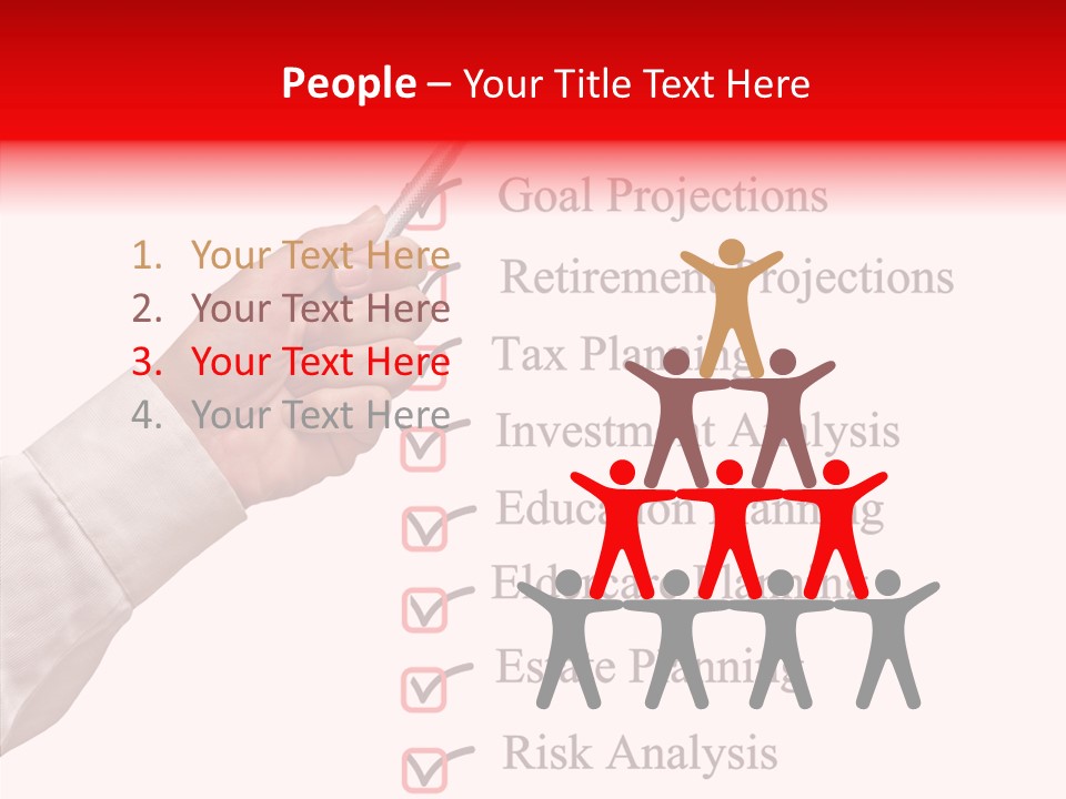 Education Care List PowerPoint Template