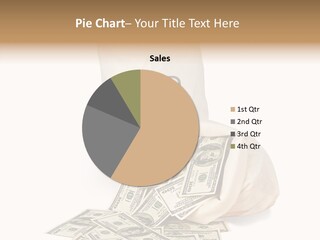 Institutional Closeup Currency PowerPoint Template