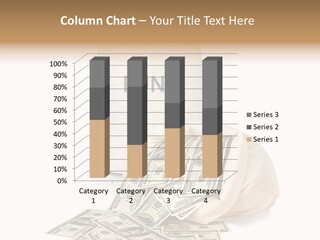 Institutional Closeup Currency PowerPoint Template