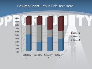 Person Illuminate Businessman PowerPoint Template