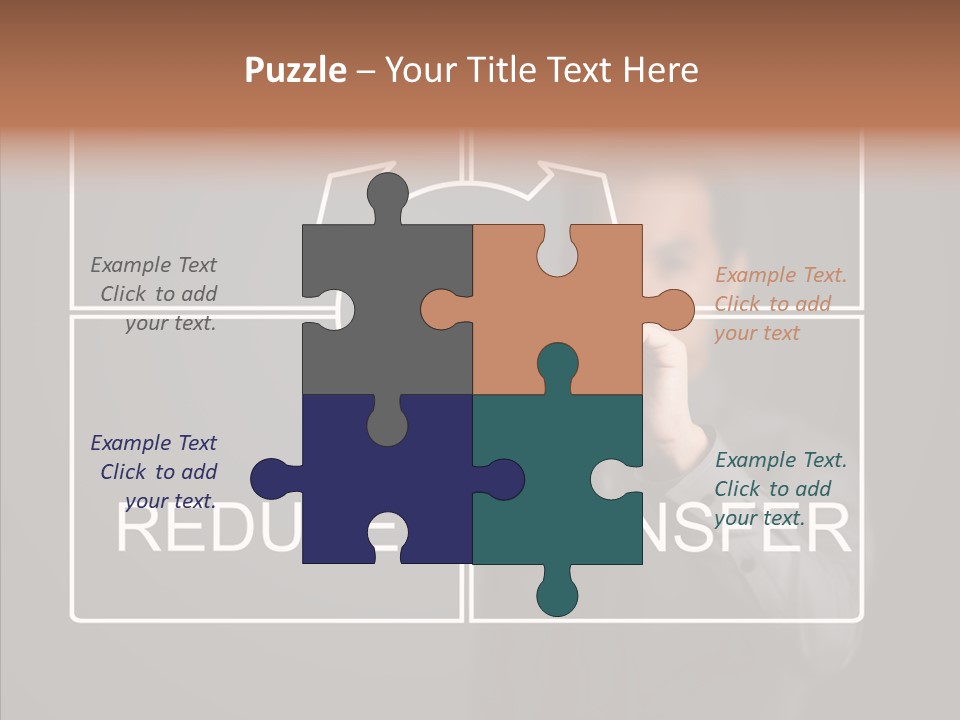 Screen Person Sketching PowerPoint Template