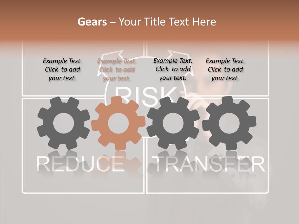 Screen Person Sketching PowerPoint Template