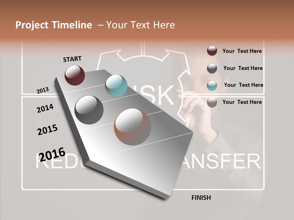 Screen Person Sketching PowerPoint Template