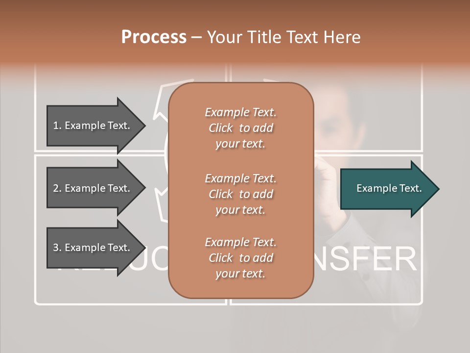 Screen Person Sketching PowerPoint Template