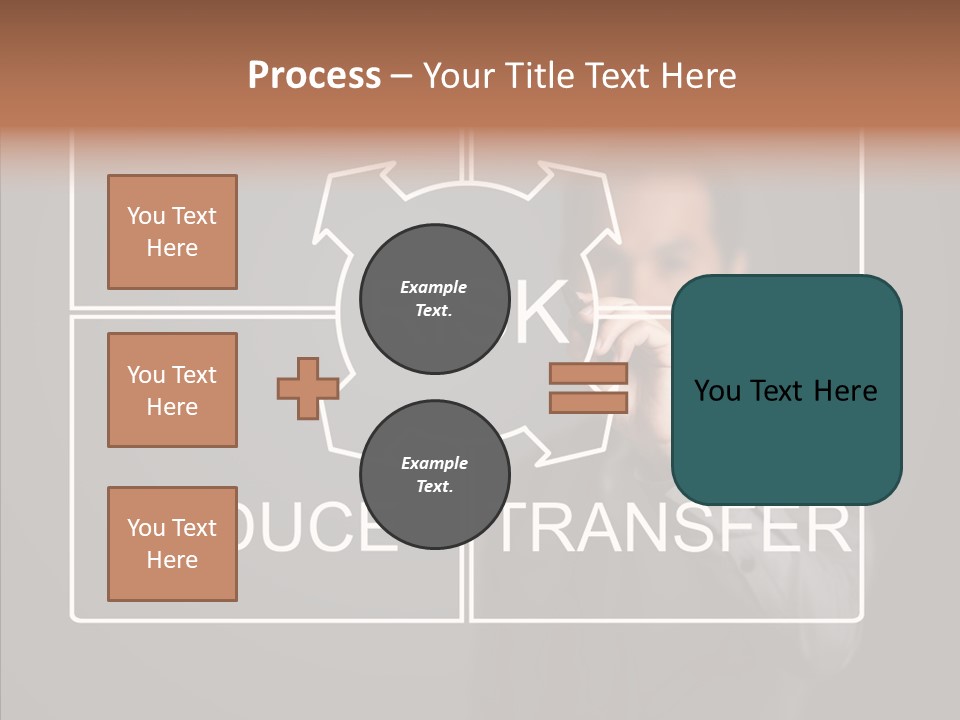 Screen Person Sketching PowerPoint Template