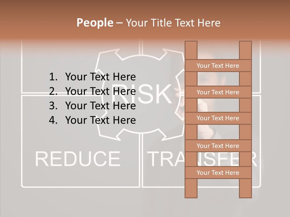 Screen Person Sketching PowerPoint Template