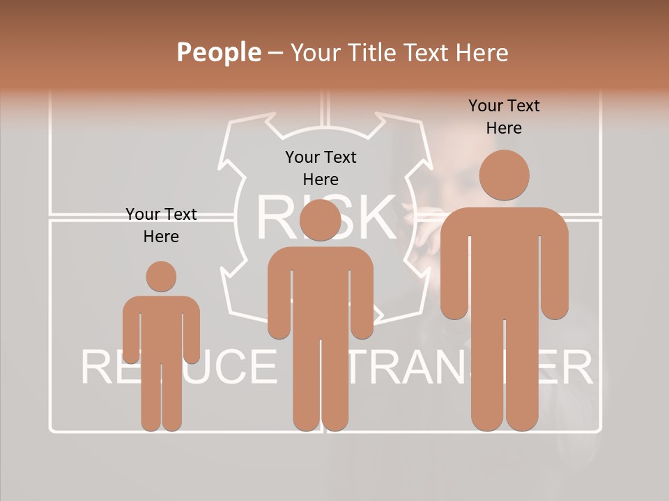 Screen Person Sketching PowerPoint Template