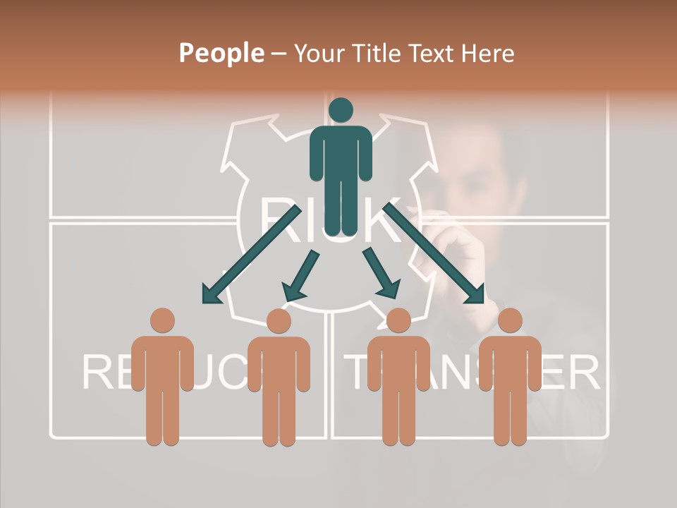 Screen Person Sketching PowerPoint Template