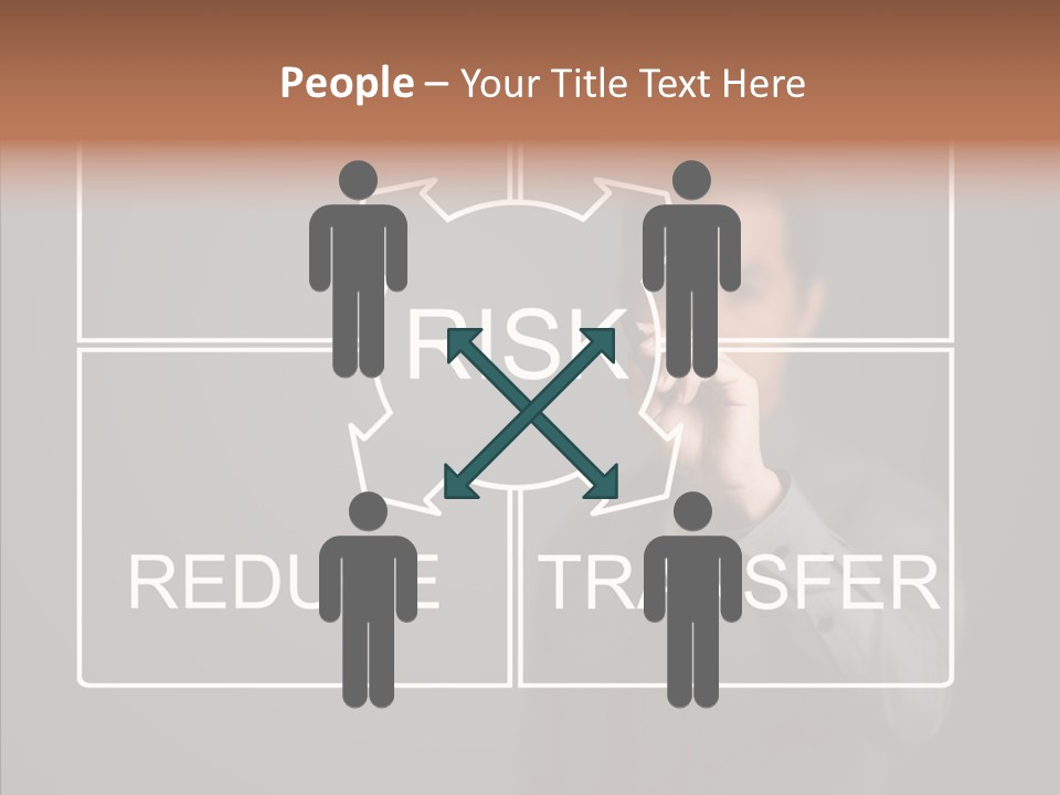 Screen Person Sketching PowerPoint Template