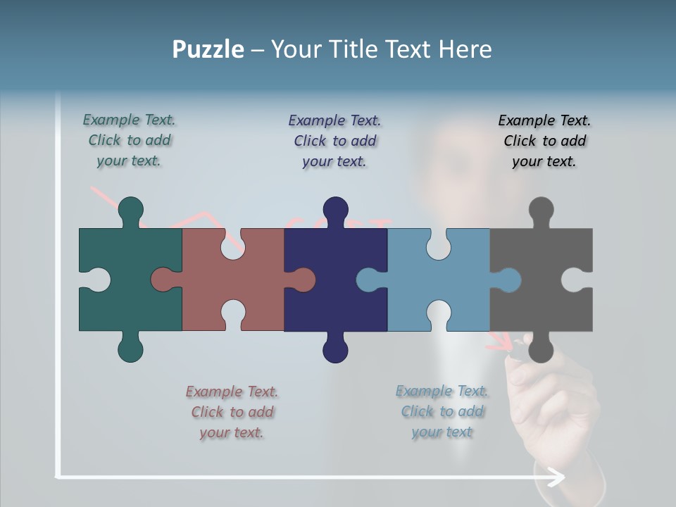 Achieve Progress Decline PowerPoint Template