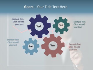 Achieve Progress Decline PowerPoint Template