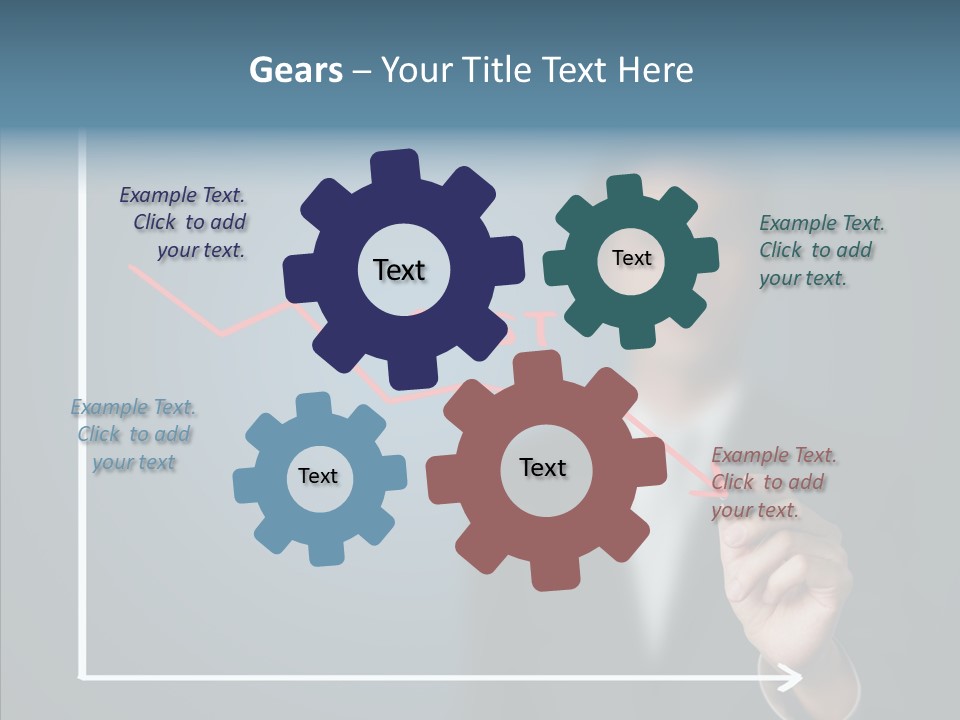 Achieve Progress Decline PowerPoint Template