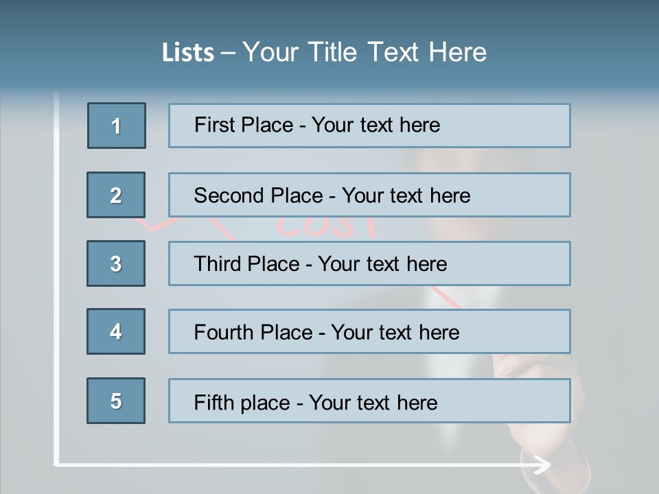 Achieve Progress Decline PowerPoint Template