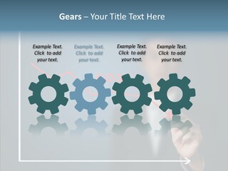 Achieve Progress Decline PowerPoint Template