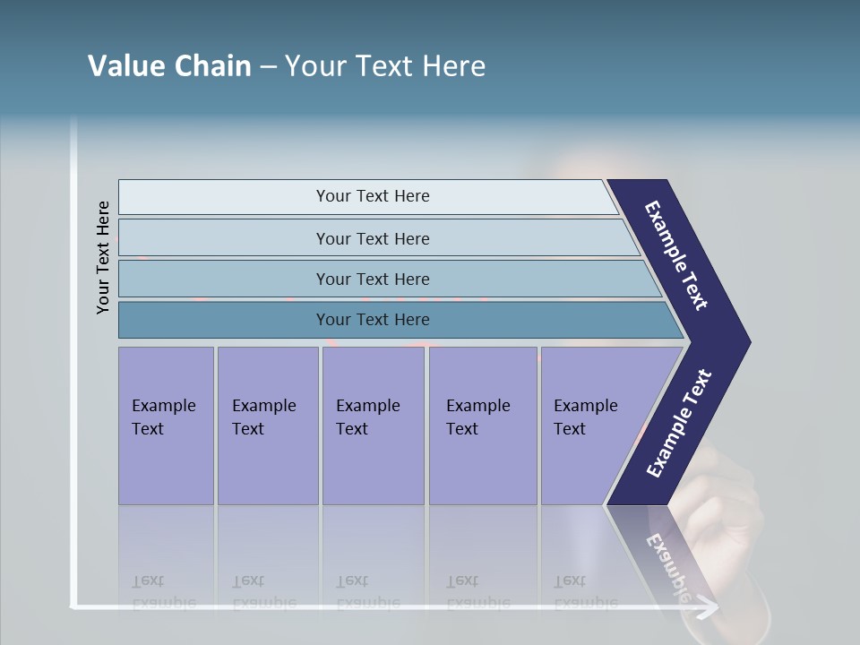 Achieve Progress Decline PowerPoint Template