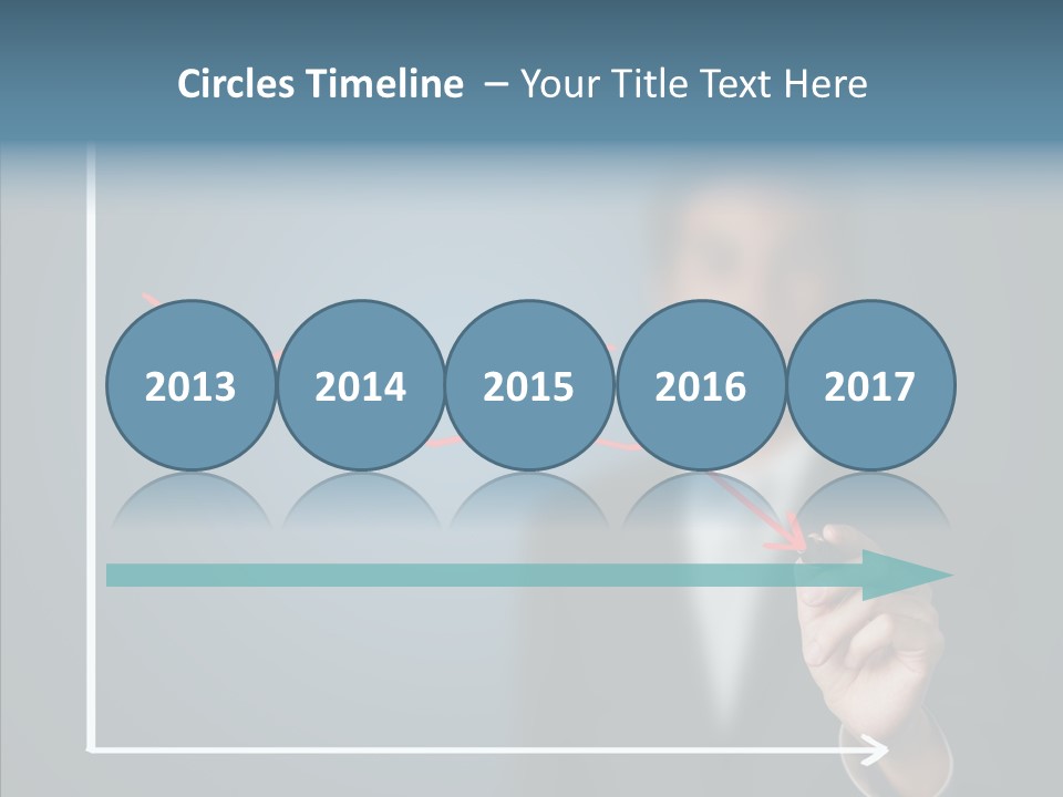 Achieve Progress Decline PowerPoint Template