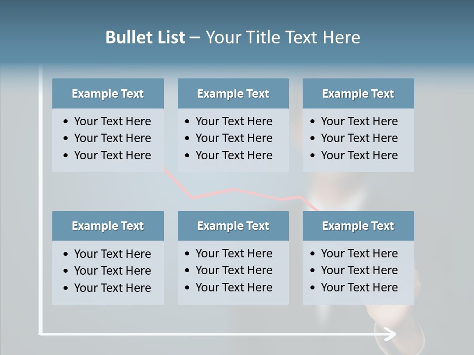 Achieve Progress Decline PowerPoint Template