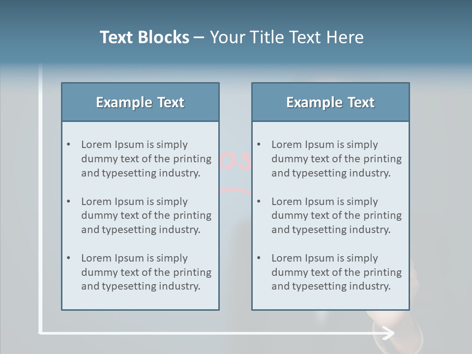 Achieve Progress Decline PowerPoint Template
