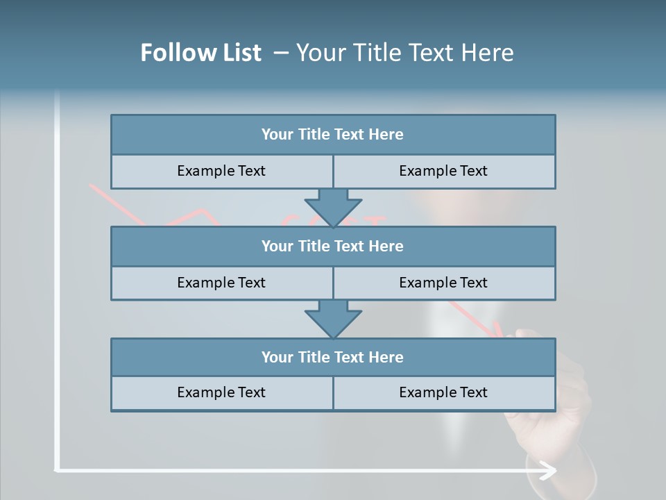 Achieve Progress Decline PowerPoint Template