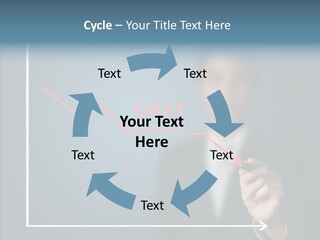 Achieve Progress Decline PowerPoint Template