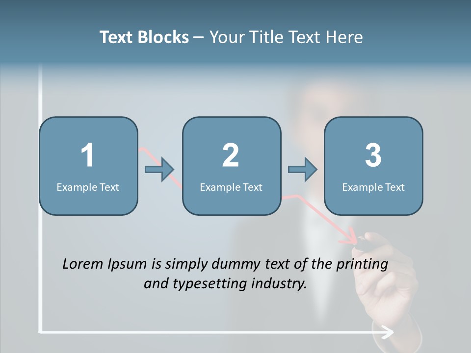 Achieve Progress Decline PowerPoint Template