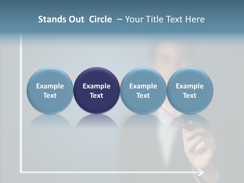 Achieve Progress Decline PowerPoint Template