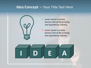 Achieve Progress Decline PowerPoint Template