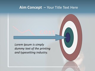 Achieve Progress Decline PowerPoint Template